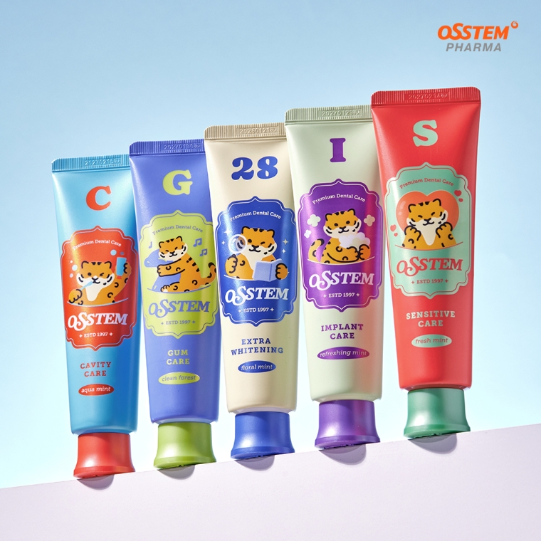 오스템파마, ‘표랑이’ 에디션 치약 칫솔 출시