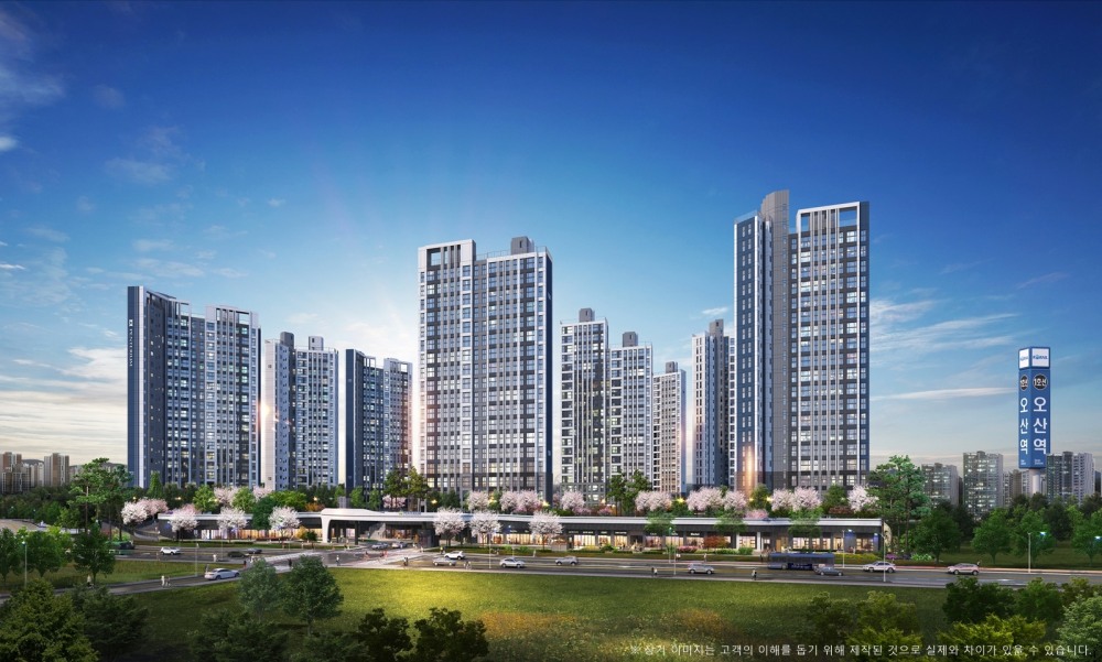오산세교2 오산역 금강펜테리움 센트럴파크 투시도.(사진=금강주택)