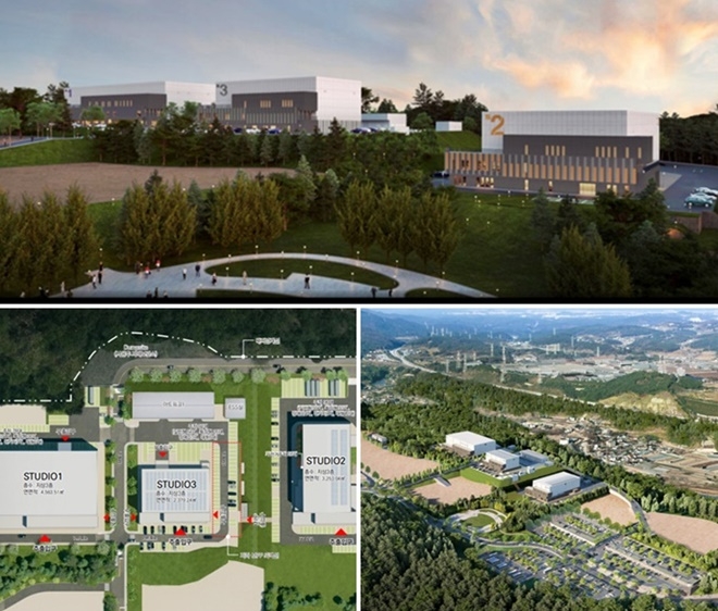 부산촬영소 투시도(정면)/배치도/조감도.(제공=영화진흥위원회)