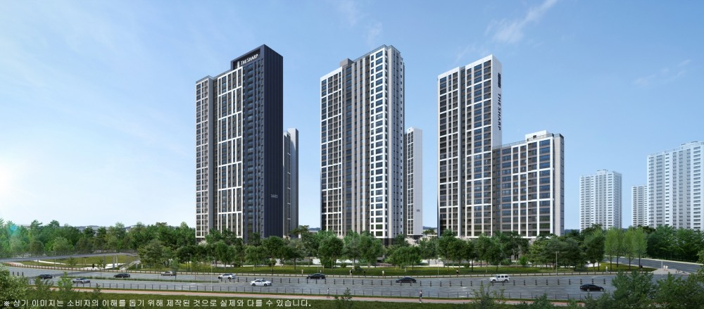 에코시티 더샵 4차 투시도.(사진=포스코이앤씨)