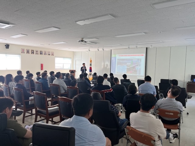 봄철 ‘건설안전 역량 강화 교육’ 확대 실시 전경.(사진=국토안전관리원)