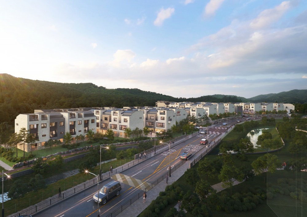 힐스테이트 삼송더카운티 투시도.(사진=현대건설)