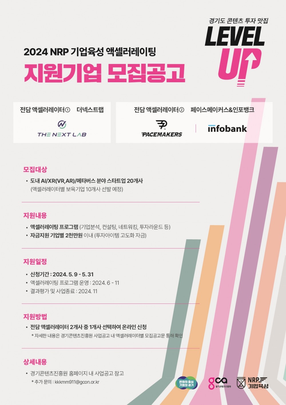 엔알피(NRP) 기업육성 포스터