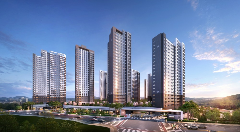 계룡 세움펠리피아 공동주택 투시도