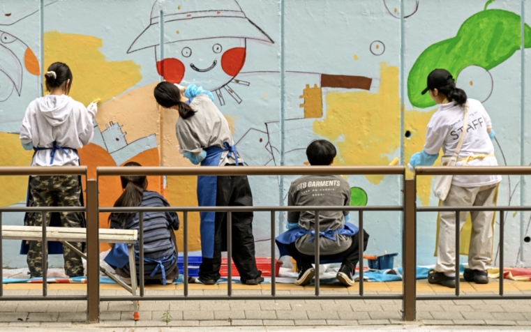 KT&G복지재단, ‘제64차 아름드리 꿈그림’ 벽화그리기 봉사활동 진행