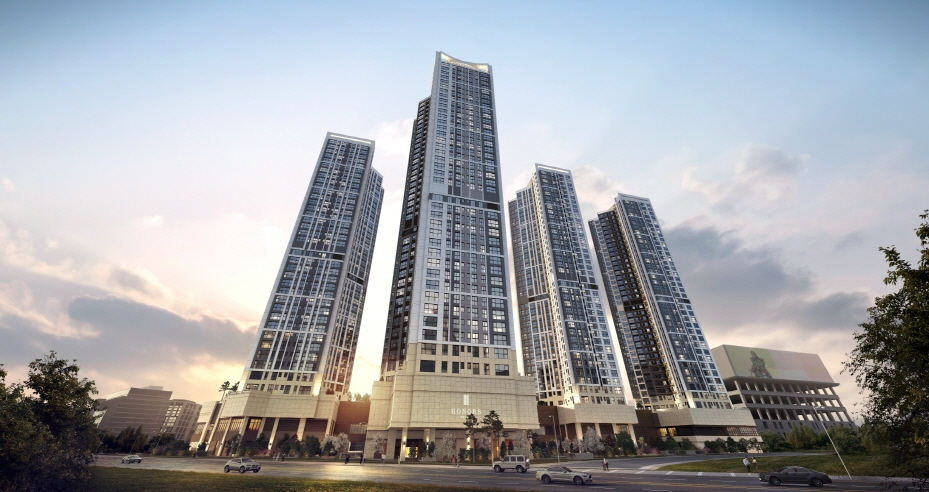 STS개발, '아너스 웰가 진주' 투시도