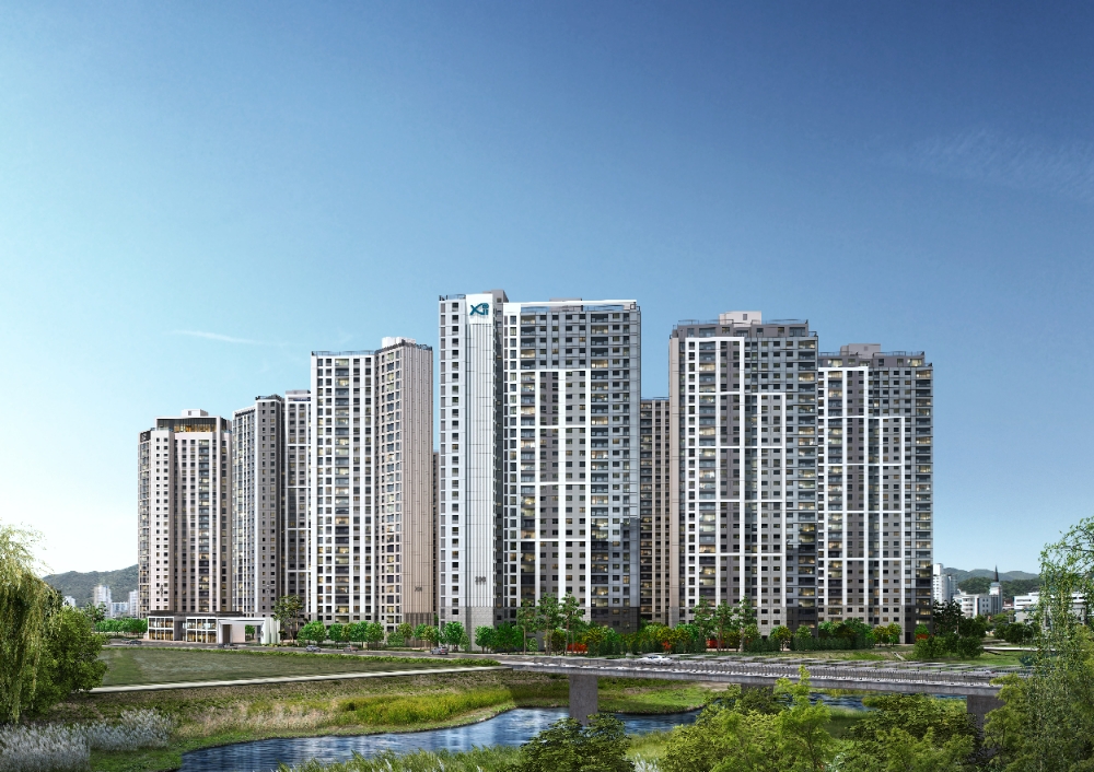 순천그랜드파크자이 투시도.(사진=GS건설)