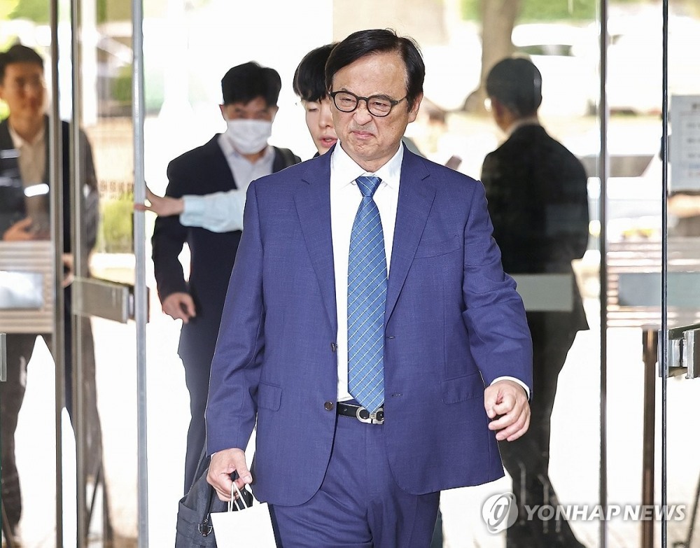 삼성전자 전 부사장 영장실질심사 출석 전경.(사진=연합뉴스)