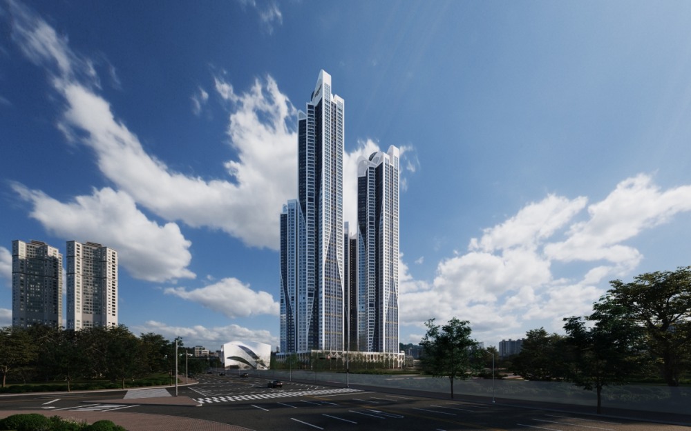 블랑 써밋 74 주경 투시도