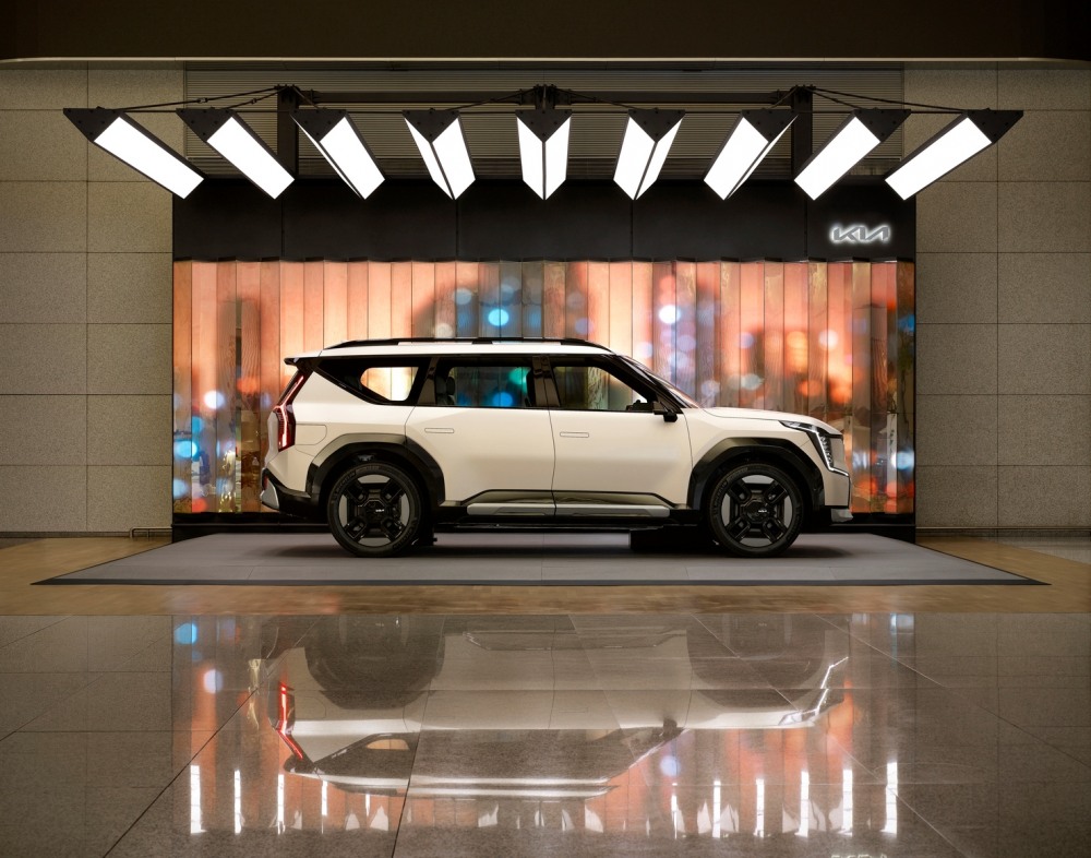 체험형 전시부스 인천공항.(사진=기아)