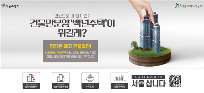 SH공사, 국무조정실에 토지임대부 분양주택 전용 모기지 대출 적용 협조 요청