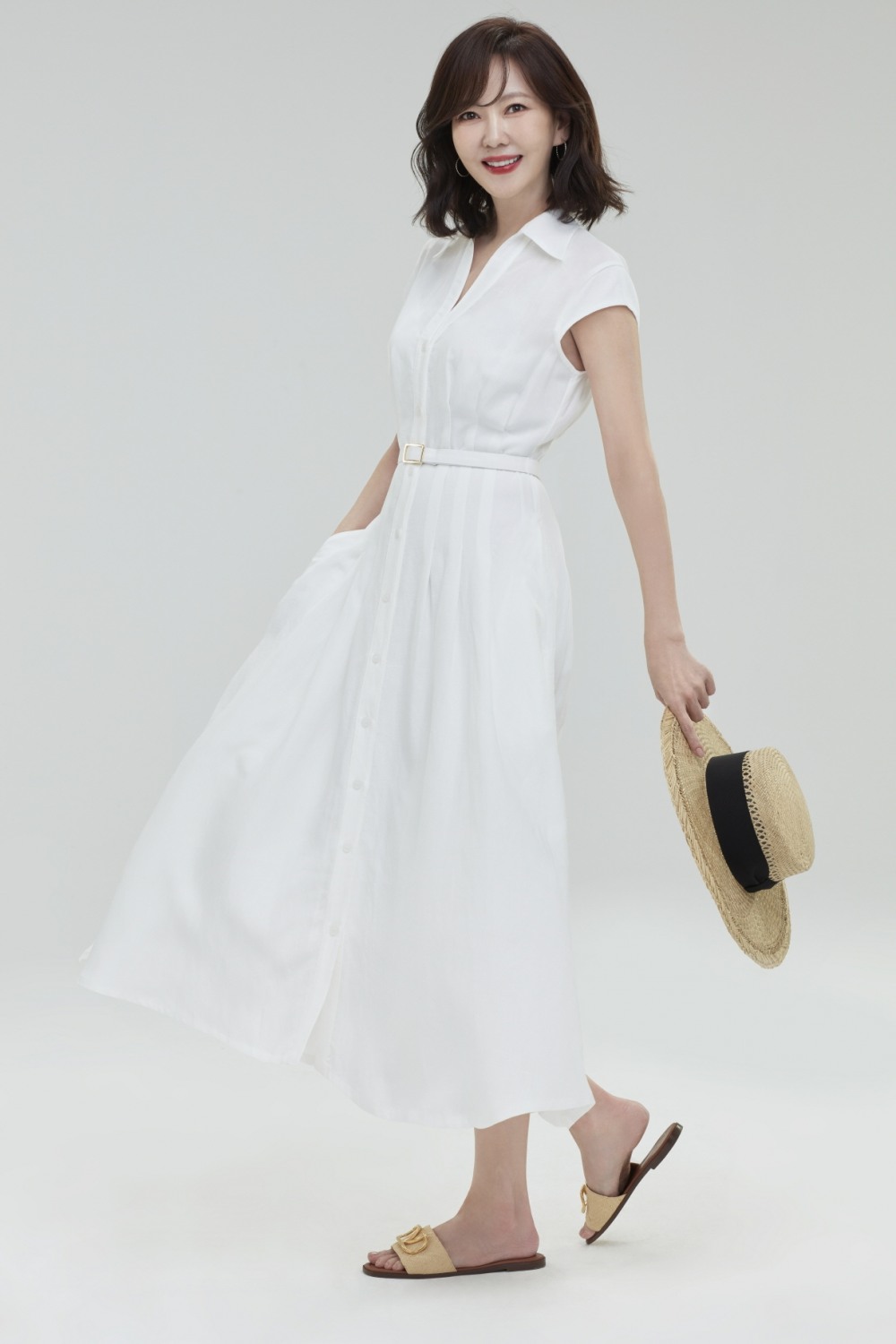 제이파크 보홀 광고 모델로 선정된 배우 김남주