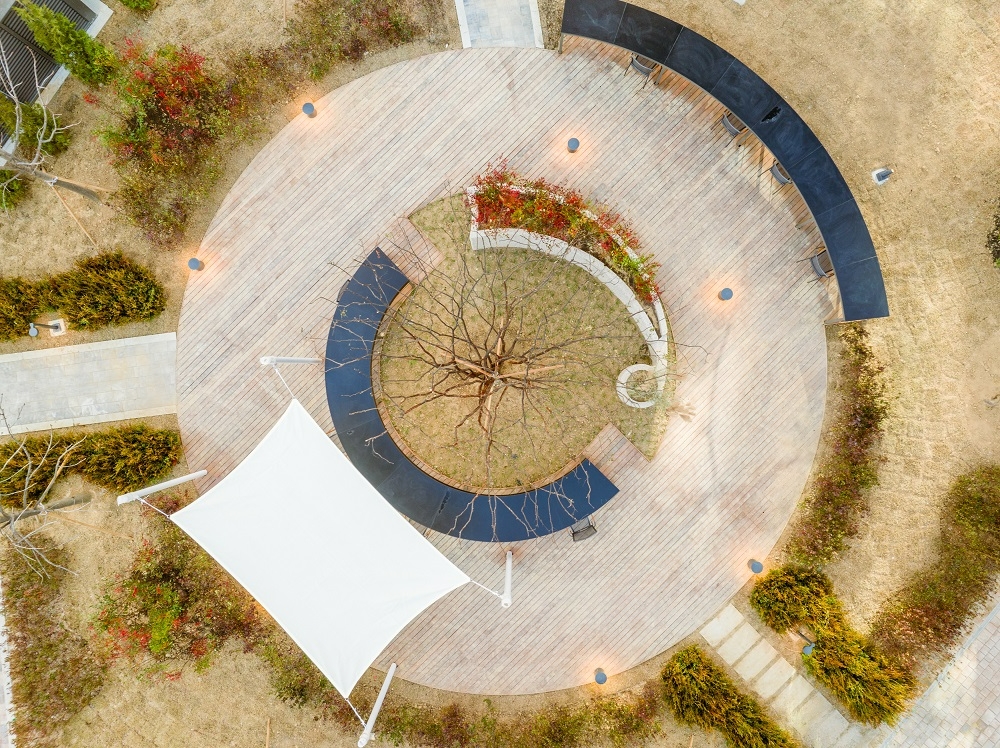 힐스테이트 용인 둔전역 에이치 아이 플랜터(H Eye Planter).(사진=현대건설)