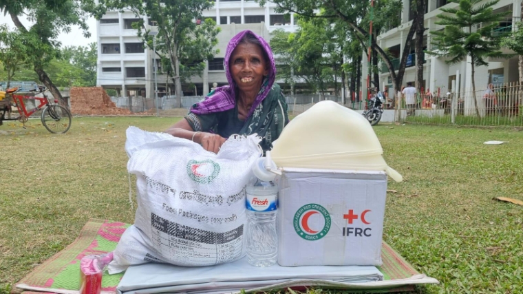 대한적십자사, 방글라데시 사이클론 이재민 인도적 지원