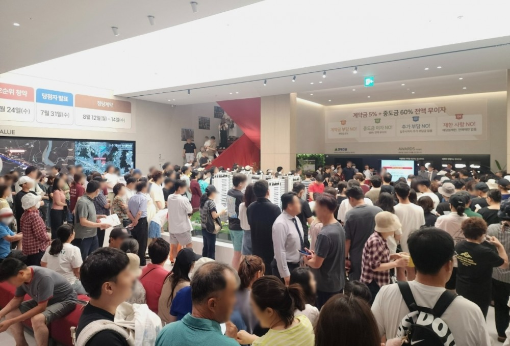 힐스테이트 구미더퍼스트 견본주택.(사진=현대건설)