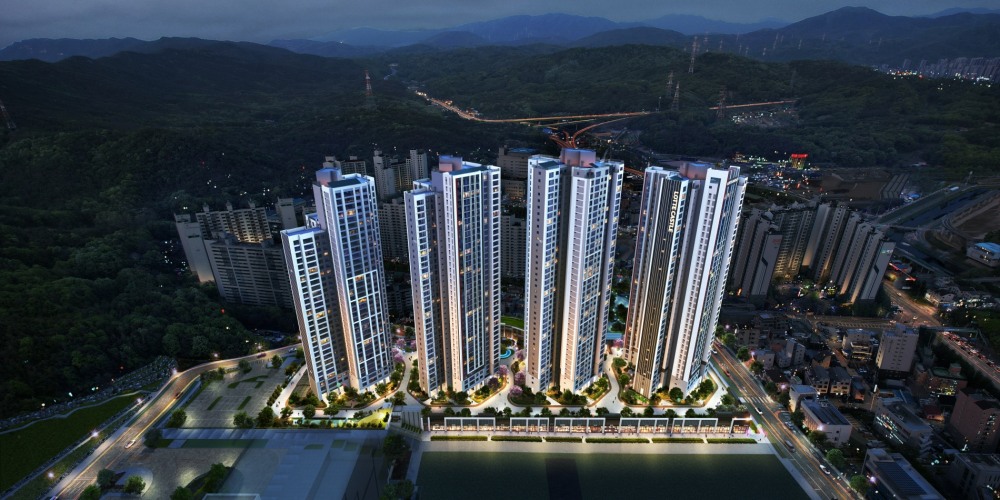 의정부 롯데캐슬 나리벡시티 조감도.(사진=롯데건설)