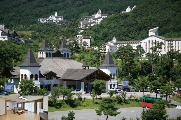 부영그룹 무주덕유산리조트 전경.