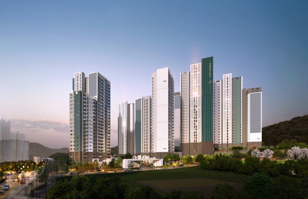 용인 푸르지오 원클러스터 석경투시도.(사진=대우건설)