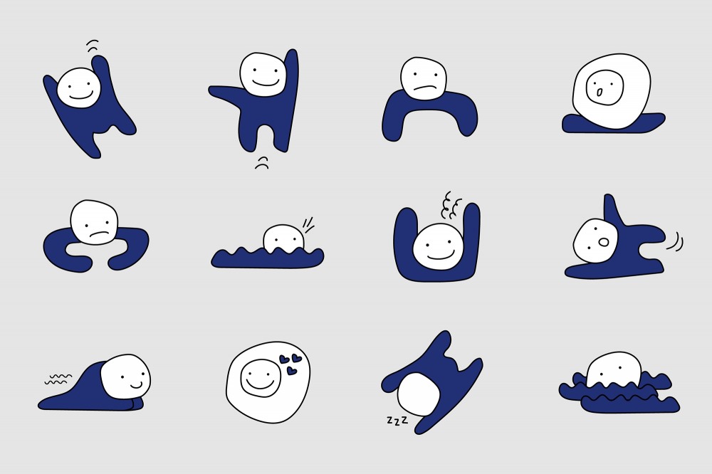 꼬물꼬물 하늘이 시리즈.(사진=코오롱글로벌)