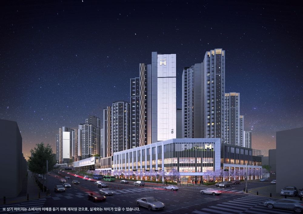 디에이치 방배 투시도.