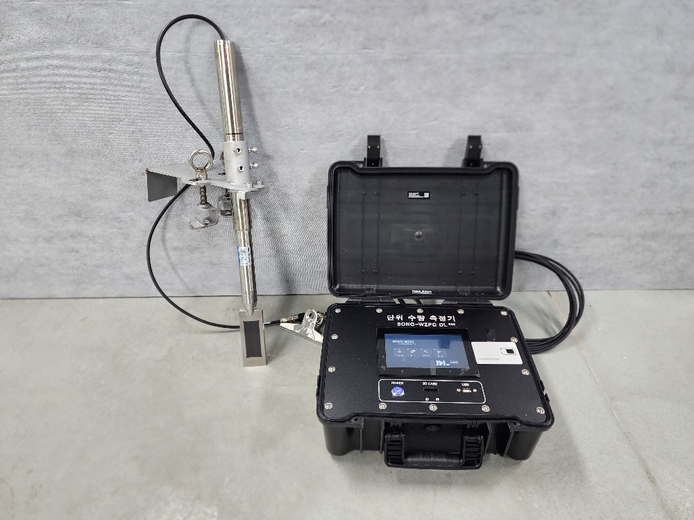 건설 현장에 반입되는 모든 콘크리트의 품질을 실시간으로 검사할 수 있는 ‘실시간 단위수량 측정기’.(사진=DL이앤씨)