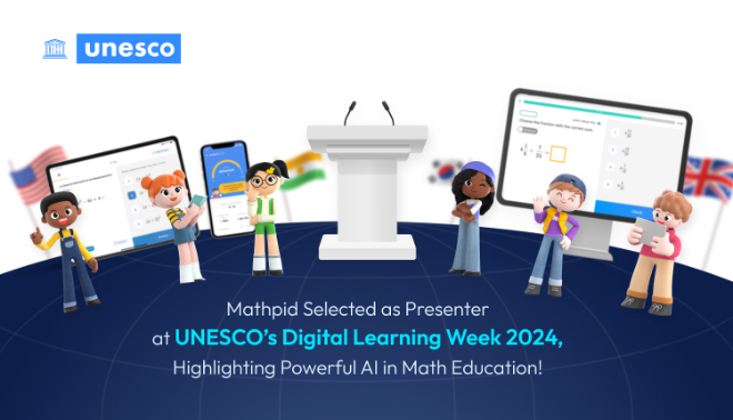 웅진씽크빅 매쓰피드, 유네스코 디지털 러닝 위크 ‘AI 활용한 우수 에듀테크 사례’ 선정