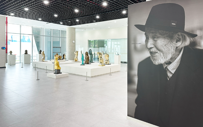 KAIST, '한국 조각사 거장' 故 백문기 기증작품 특별전 개최