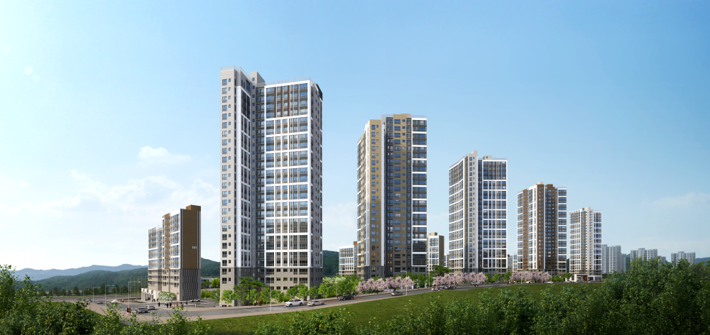 다운2지구 우미린 어반파크 투시도.(사진=우미건설)