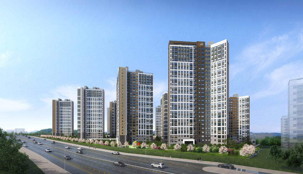 오산세교 우미린 센트럴시티 투시도.(사진=우미건설)