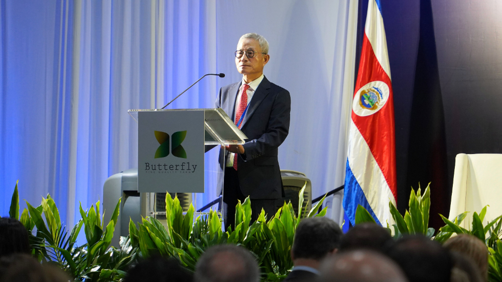 코스타리카 공장 준공 행사.(사진=쌍용건설)