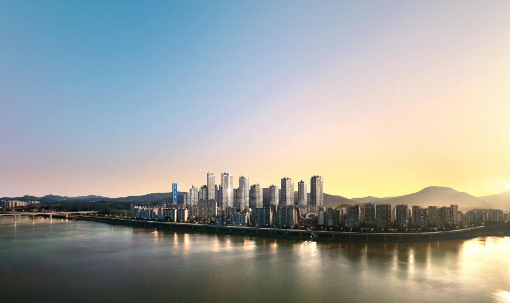 덕소역 라온프라이빗 리버포레 투시도.