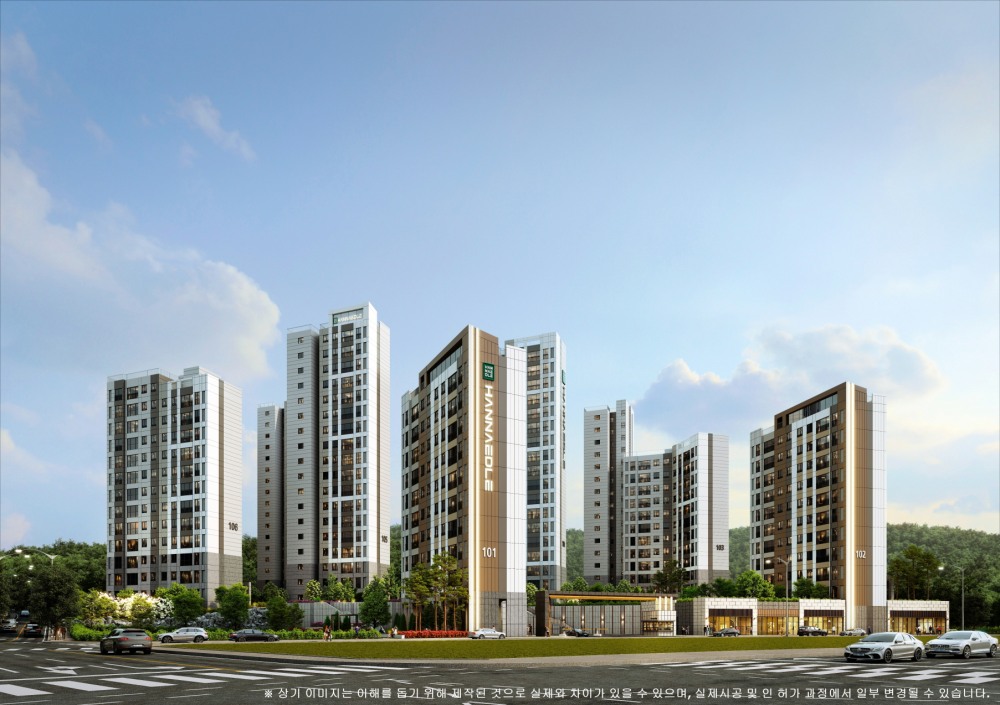 광명 유승한내들 라포레 투시도.(사진=유승종합건설)