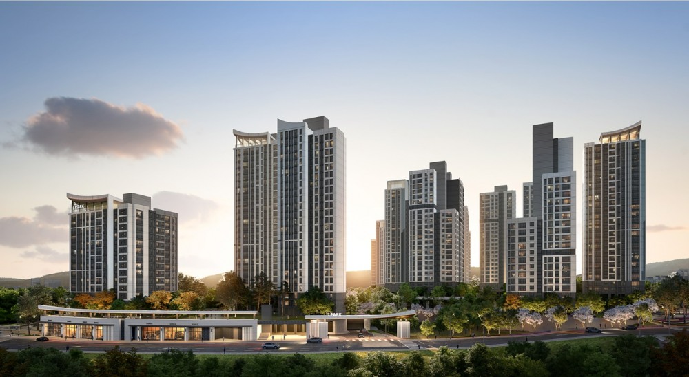 전주 병무청인근구역 재개발사업 투시도.(사진=HDC현대산업개발)