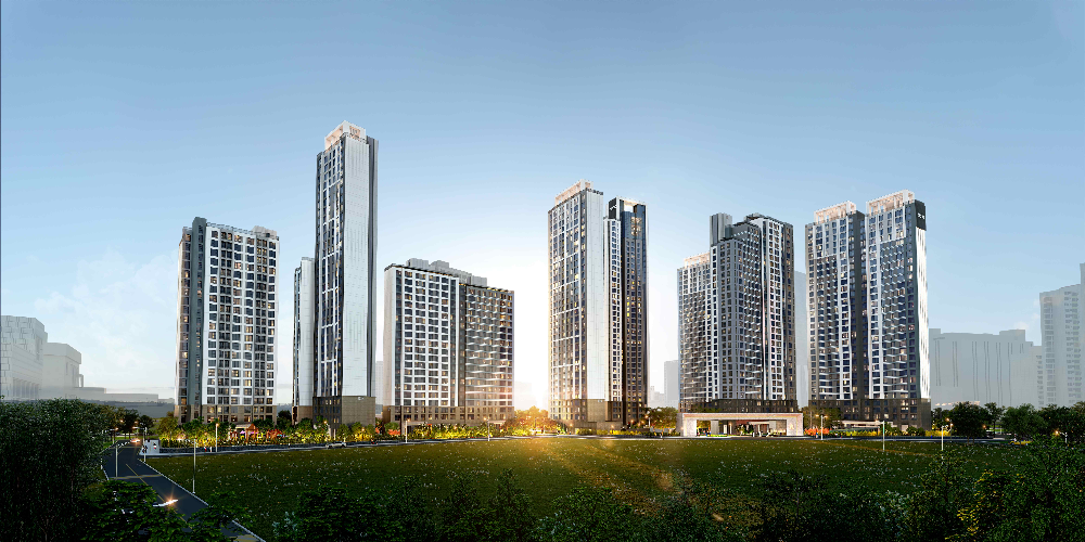 아크로 베스티뉴 투시도(사진=DL이앤씨)