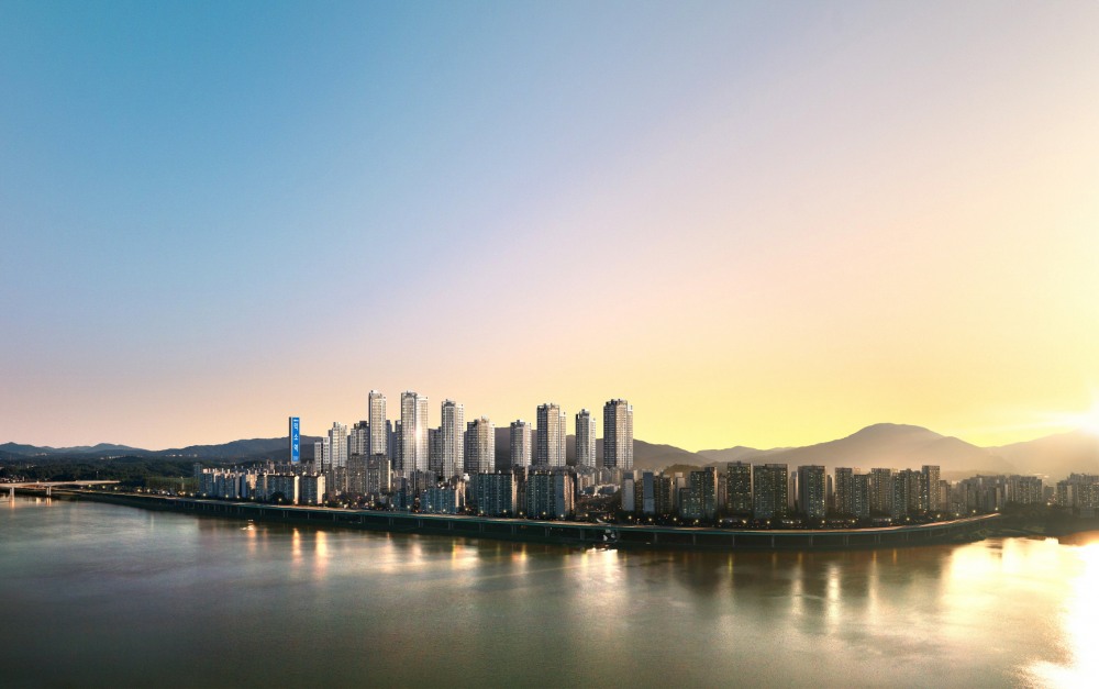 덕소역 라온프라이빗 리버포레 투시도.