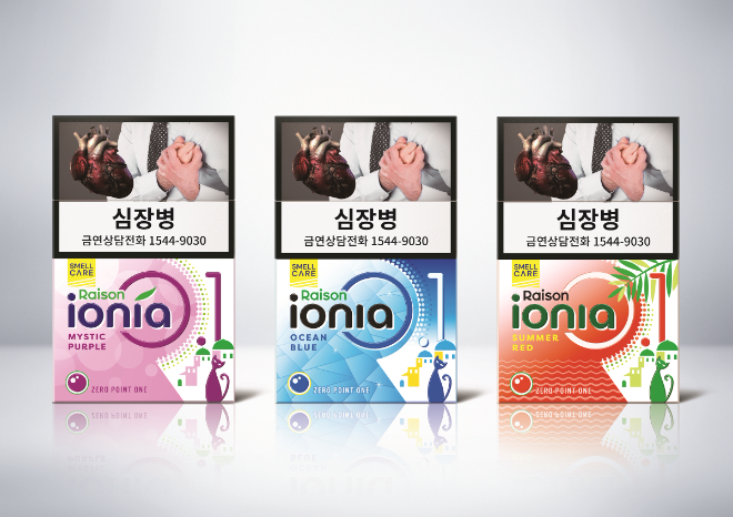 KT&G, 면세 전용 제품 ‘레종 이오니아’ 3종 정식 출시