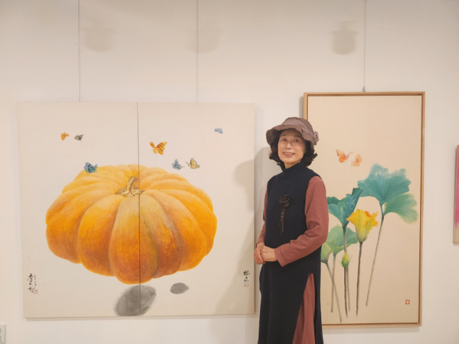 유디치과, 임천 이지향 개인전 개최