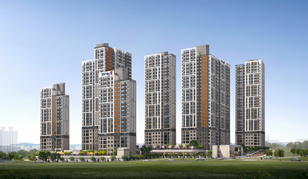 천안 두정역 양우내안애 퍼스트로 투시도.