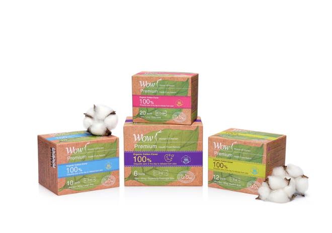 동성제약, 유기농 생리대 ‘와우(WOW)’ 중국 수출 계약