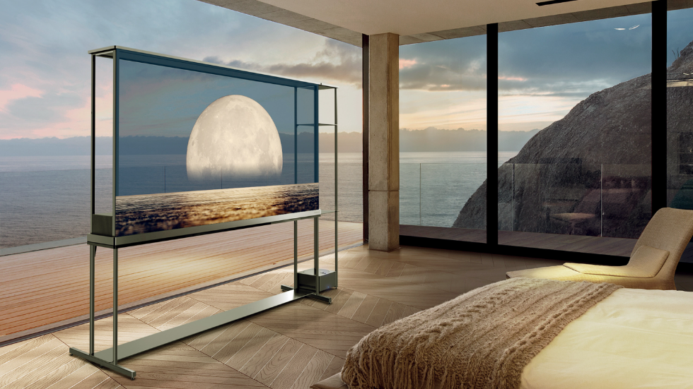 LG전자, '투명 TV' 시그니처 올레드 T, 글로벌 본격 출시