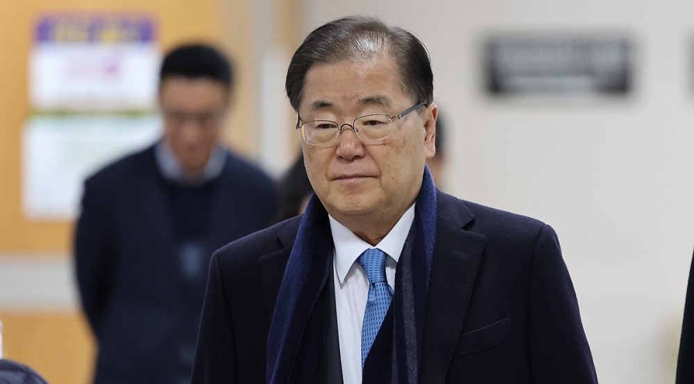 속행공판 출석하는 정의용 전 국가안보실장(사진=연합뉴스)