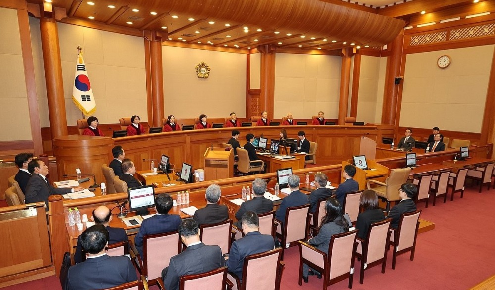 윤석열 대통령 탄핵심판 첫 변론기일(사진=연합뉴스)