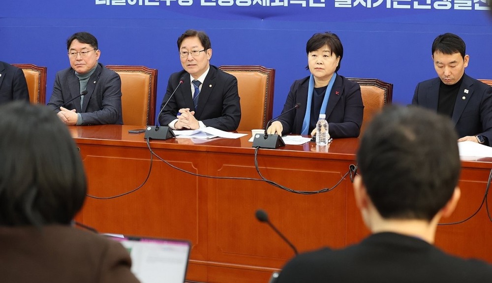 더불어민주당 법사위원 '내란특검법' 간담회(사진=연합뉴스)