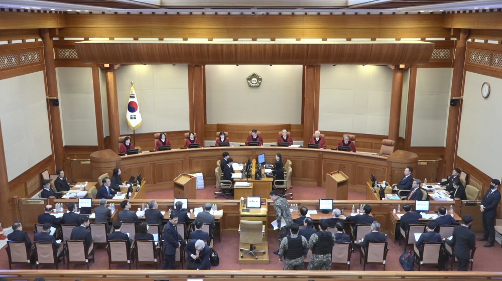 탄핵심판 5차 변론 (사진=연합뉴스)