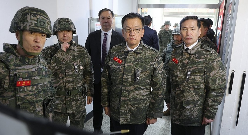 최상목 권한대행, 전방 해병부대 시찰(사진=연합뉴스)