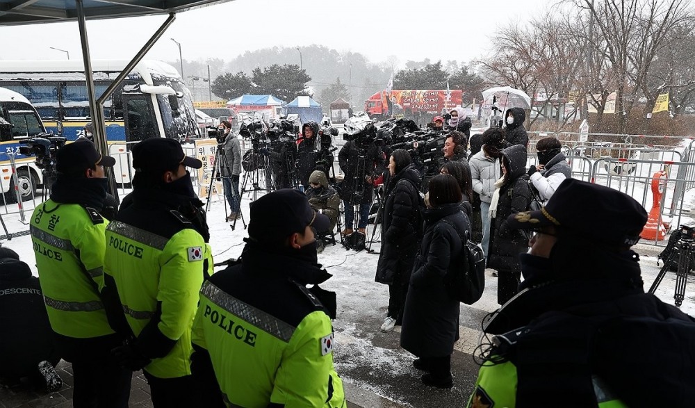 서울구치소 앞 모습(사진=연합뉴스)