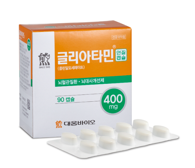 대웅바이오 '글리아타민', 지난해 매출 1293억원..."역대 최대 실적"