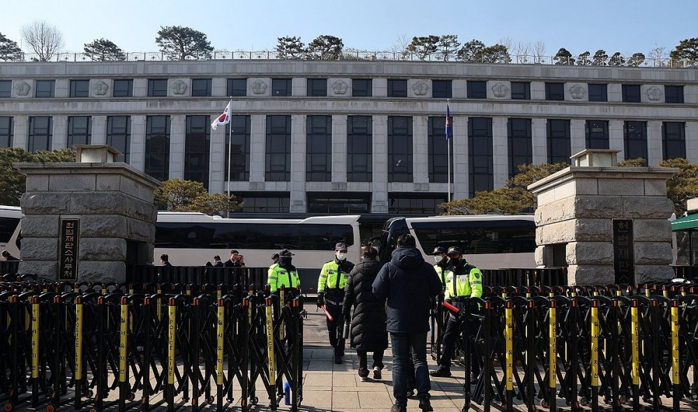 헌법재판소 앞(사진=연합뉴스)