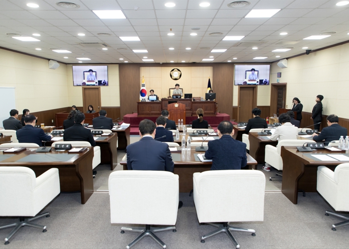 영등포구의회, 새해 첫 임시회 개회