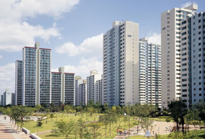 인천 남동구 신축 아파트 현장